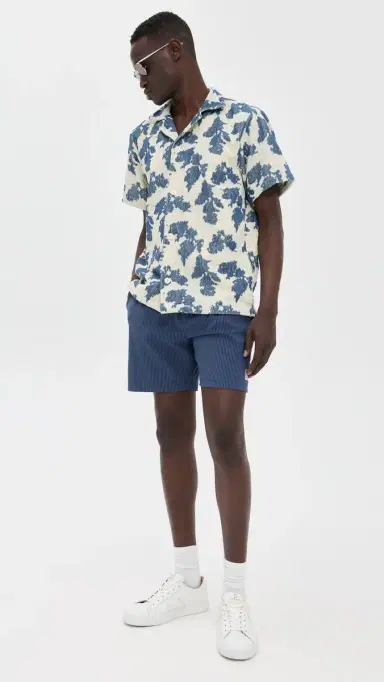 OAS ail Contraste Cuba Terry Shirt Multi | Thumbnail 5 OAS ail Contraste Cuba Terry Shirt Multi | Thumbnail 5