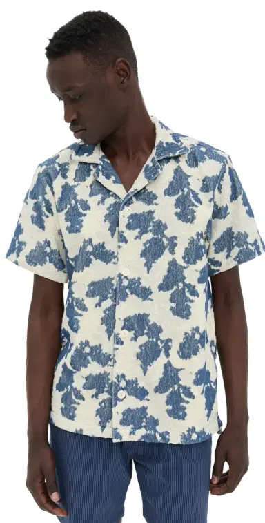 OAS ail Contraste Cuba Terry Shirt Multi | Thumbnail 1 OAS ail Contraste Cuba Terry Shirt Multi | Thumbnail 1