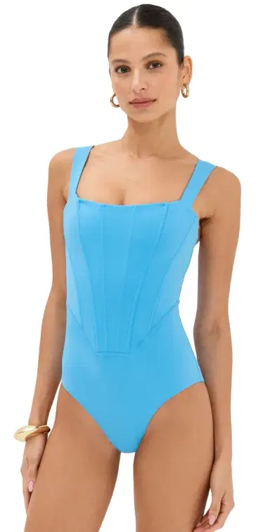 STAUD Adelaide One Piece ky Blue | Thumbnail 1 STAUD Adelaide One Piece ky Blue | Thumbnail 1