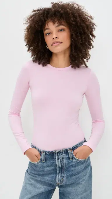 LE BOP Hannah Thong Bodysuit Pink | Thumbnail 2 LE BOP Hannah Thong Bodysuit Pink | Thumbnail 2