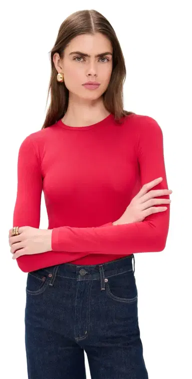 LE BOP Hannah Thong Bodysuit Red M | Thumbnail 1 LE BOP Hannah Thong Bodysuit Red M | Thumbnail 1