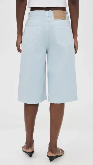 HAIKURE New Becky Twill 45 Shorts Sky | Thumbnail 3 HAIKURE New Becky Twill 45 Shorts Sky | Thumbnail 3