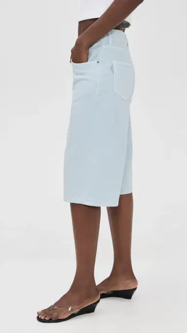 HAIKURE New Becky Twill 45 Shorts Sky | Thumbnail 4 HAIKURE New Becky Twill 45 Shorts Sky | Thumbnail 4