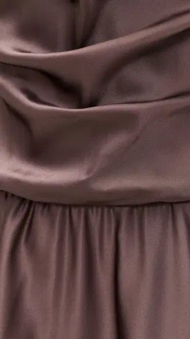 STAUD Elira Silk Dress ink/Pool | Thumbnail 6 STAUD Elira Silk Dress ink/Pool | Thumbnail 6