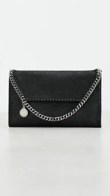 Stella McCartney Falabella Wallet Crossbody Bag Black One Size | Thumbnail 2 Stella McCartney Falabella Wallet Crossbody Bag Black One Size | Thumbnail 2