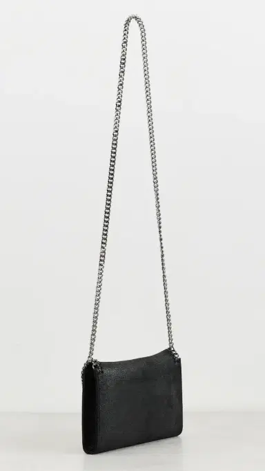 Stella McCartney Falabella Wallet Crossbody Bag Black One Size | Thumbnail 4 Stella McCartney Falabella Wallet Crossbody Bag Black One Size | Thumbnail 4