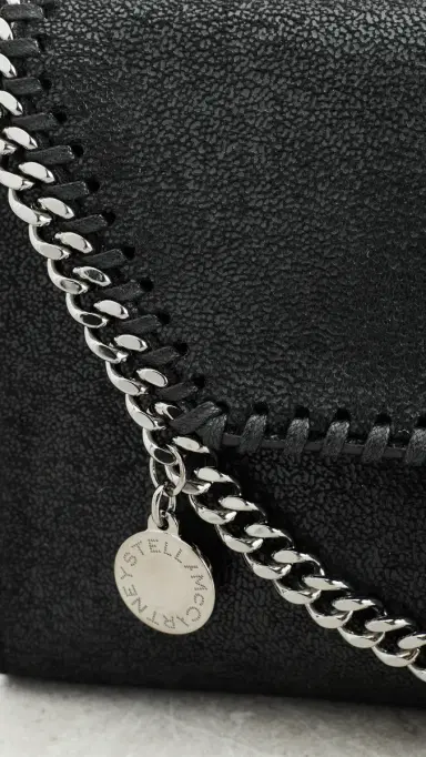 Stella McCartney Falabella Wallet Crossbody Bag Black One Size | Thumbnail 5 Stella McCartney Falabella Wallet Crossbody Bag Black One Size | Thumbnail 5