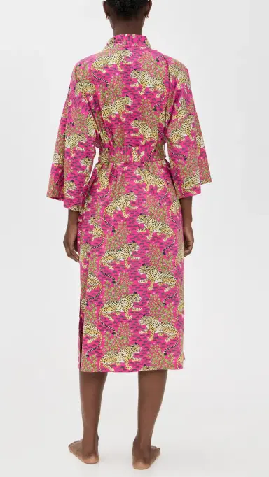 Printfresh Bagheera Long Robe Hot Pink S/M | Thumbnail 3 Printfresh Bagheera Long Robe Hot Pink S/M | Thumbnail 3