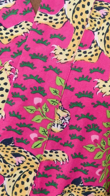 Printfresh Bagheera Long Robe Hot Pink S/M | Thumbnail 6 Printfresh Bagheera Long Robe Hot Pink S/M | Thumbnail 6