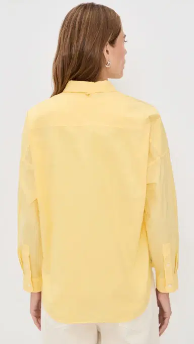 Alex Mill Jo Shirt In Cotton Poplin Double Cream | Thumbnail 3 Alex Mill Jo Shirt In Cotton Poplin Double Cream | Thumbnail 3