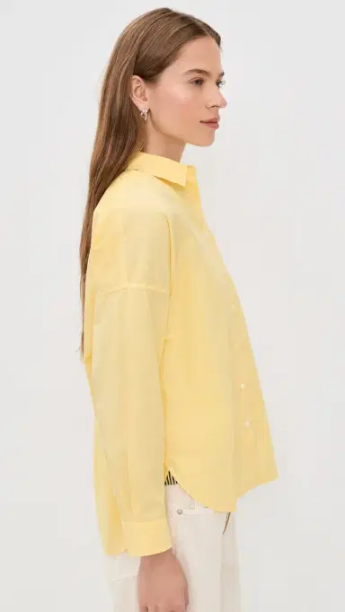 Alex Mill Jo Shirt In Cotton Poplin Double Cream | Thumbnail 4 Alex Mill Jo Shirt In Cotton Poplin Double Cream | Thumbnail 4