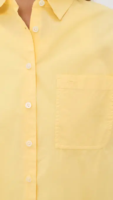 Alex Mill Jo Shirt In Cotton Poplin Double Cream | Thumbnail 6 Alex Mill Jo Shirt In Cotton Poplin Double Cream | Thumbnail 6