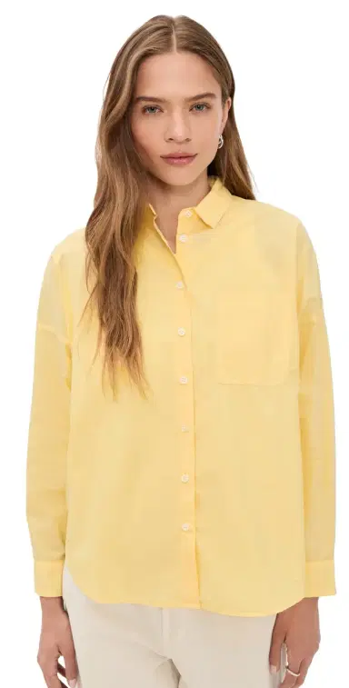 Alex Mill Jo Shirt In Cotton Poplin Double Cream | Thumbnail 1 Alex Mill Jo Shirt In Cotton Poplin Double Cream | Thumbnail 1