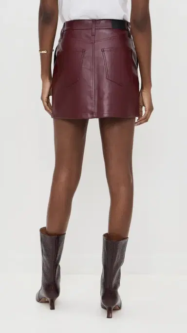 Pistola Abi Skirt Cabernet | Thumbnail 3 Pistola Abi Skirt Cabernet | Thumbnail 3