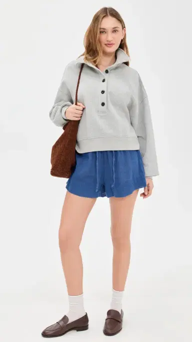 Polo Ralph Lauren Boyfriend Shorts Ultramarine | Thumbnail 5 Polo Ralph Lauren Boyfriend Shorts Ultramarine | Thumbnail 5