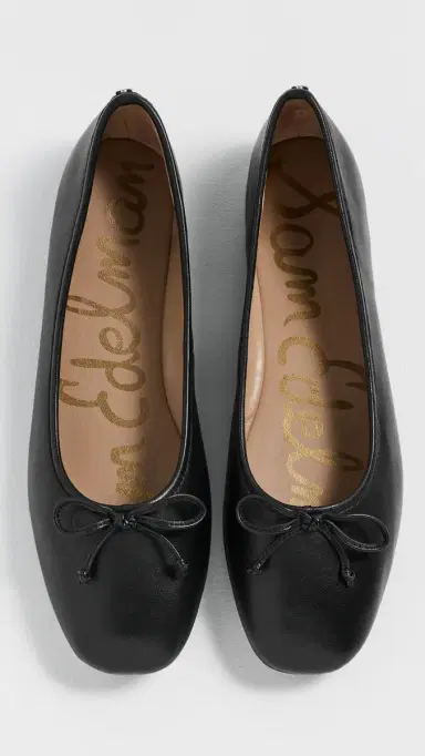Sam Edelman Alie Ballet Flats Black 7 | Thumbnail 5 Sam Edelman Alie Ballet Flats Black 7 | Thumbnail 5