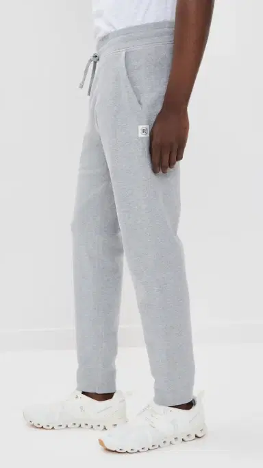 REIGNING CHAMP Midweight Terry lim Sweatpants Hgrey | Thumbnail 4 REIGNING CHAMP Midweight Terry lim Sweatpants Hgrey | Thumbnail 4