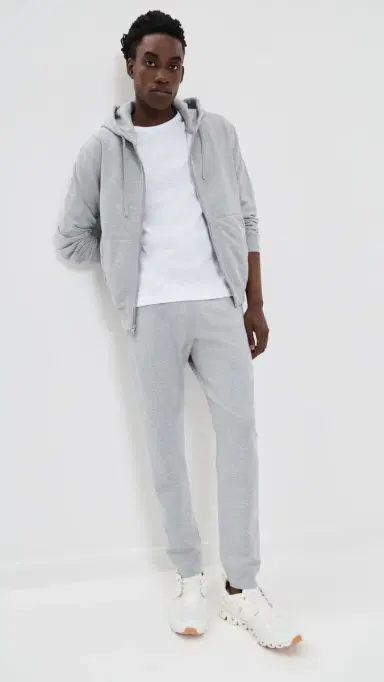 REIGNING CHAMP Midweight Terry lim Sweatpants Hgrey | Thumbnail 5 REIGNING CHAMP Midweight Terry lim Sweatpants Hgrey | Thumbnail 5