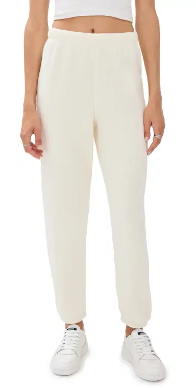 Jenni Kayne aturday Sweatpants Cream | Thumbnail 1 Jenni Kayne aturday Sweatpants Cream | Thumbnail 1