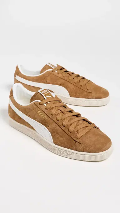 PUMA Suede Charles F. Stead V Sneakers Honey Butter/Puma White | Thumbnail 4 PUMA Suede Charles F. Stead V Sneakers Honey Butter/Puma White | Thumbnail 4
