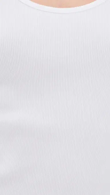 L'AGENCE Brynlee Short Sleeve Scoop Neck Tee White | Thumbnail 6 L'AGENCE Brynlee Short Sleeve Scoop Neck Tee White | Thumbnail 6