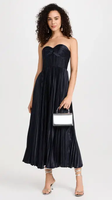 AMUR Belle Dress Navy | Thumbnail 5 AMUR Belle Dress Navy | Thumbnail 5