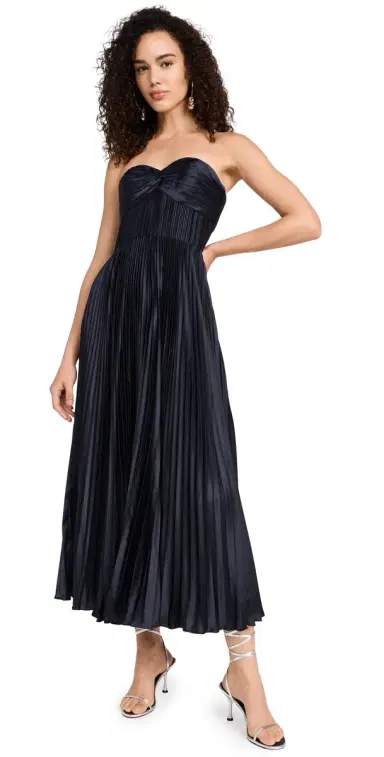 AMUR Belle Dress Navy | Thumbnail 1 AMUR Belle Dress Navy | Thumbnail 1