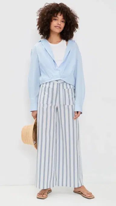 The Tiny Big Sister Retro Stripes Pants | Thumbnail 5 The Tiny Big Sister Retro Stripes Pants | Thumbnail 5