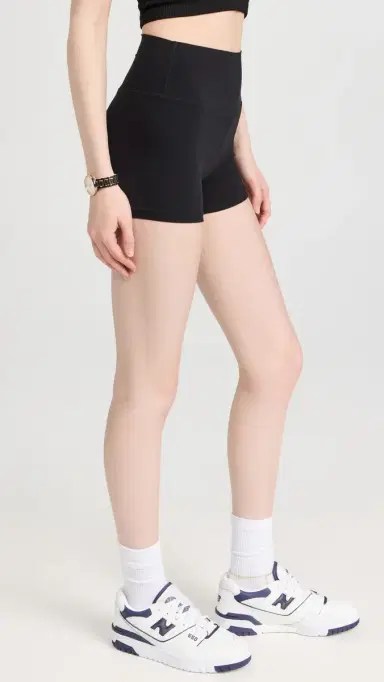 Splits59 Airweight High Waist 3.5" Shorts Black | Thumbnail 4 Splits59 Airweight High Waist 3.5" Shorts Black | Thumbnail 4