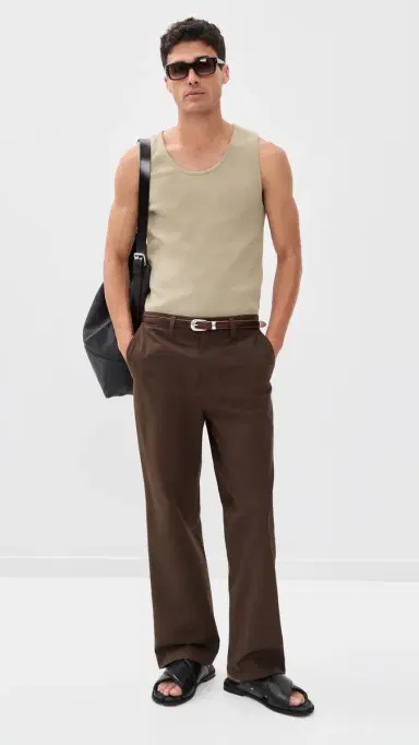 Lemaire Rib Tank Top Sage | Thumbnail 5 Lemaire Rib Tank Top Sage | Thumbnail 5