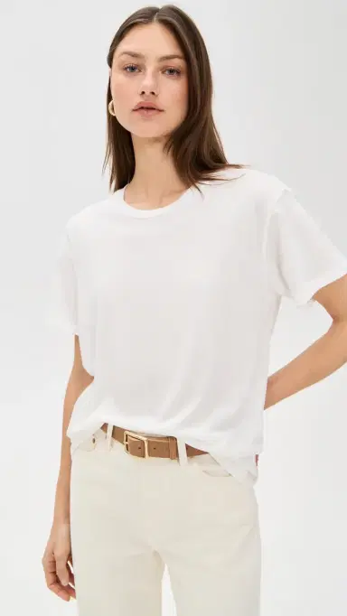 ÉTERNE Short Sleeve Boyfriend T-Shirt | Thumbnail 2 ÉTERNE Short Sleeve Boyfriend T-Shirt | Thumbnail 2