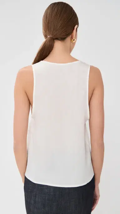 FRANÇOISE Poppy Tank Polka Dot White And White | Thumbnail 3 FRANÇOISE Poppy Tank Polka Dot White And White | Thumbnail 3