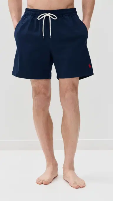 Polo Ralph Lauren Traveler Solid wim Trunks 6 Newport Navy | Thumbnail 2 Polo Ralph Lauren Traveler Solid wim Trunks 6 Newport Navy | Thumbnail 2