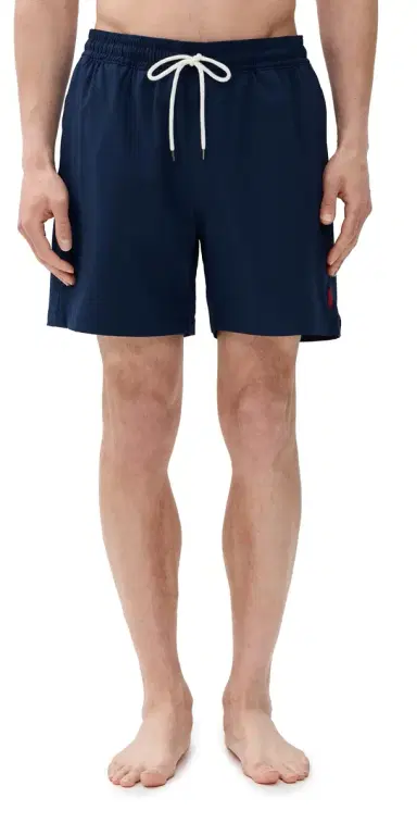 Polo Ralph Lauren Traveler Solid wim Trunks 6 Newport Navy | Thumbnail 1 Polo Ralph Lauren Traveler Solid wim Trunks 6 Newport Navy | Thumbnail 1