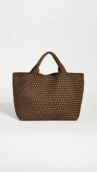 NAGHEDI St. Barths Medium Tote Mink One Size | Thumbnail 2 NAGHEDI St. Barths Medium Tote Mink One Size | Thumbnail 2