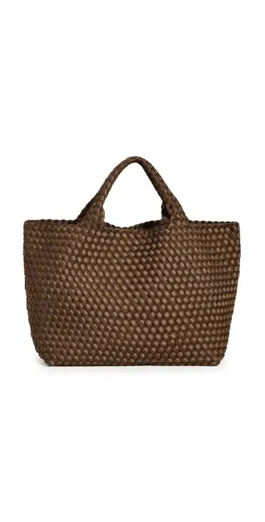 NAGHEDI St. Barths Medium Tote Mink One Size | Thumbnail 1 NAGHEDI St. Barths Medium Tote Mink One Size | Thumbnail 1