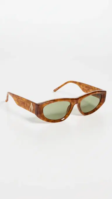 The Attico Maya Sunglasses Tortoise Shell One Size | Thumbnail 4 The Attico Maya Sunglasses Tortoise Shell One Size | Thumbnail 4