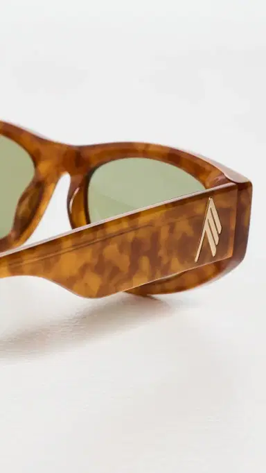 The Attico Maya Sunglasses Tortoise Shell One Size | Thumbnail 5 The Attico Maya Sunglasses Tortoise Shell One Size | Thumbnail 5