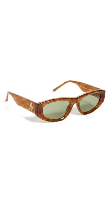 The Attico Maya Sunglasses Tortoise Shell One Size | Thumbnail 6 The Attico Maya Sunglasses Tortoise Shell One Size | Thumbnail 6