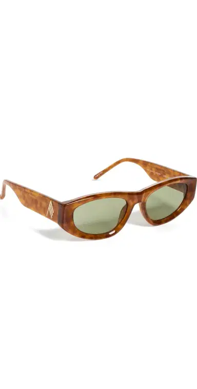 The Attico Maya Sunglasses Tortoise Shell One Size | Thumbnail 1 The Attico Maya Sunglasses Tortoise Shell One Size | Thumbnail 1