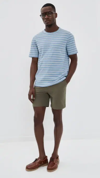 Faherty Sunwashed Tee Bermuda Sail Stripe | Thumbnail 5 Faherty Sunwashed Tee Bermuda Sail Stripe | Thumbnail 5
