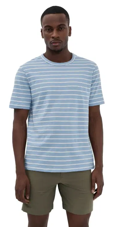 Faherty Sunwashed Tee Bermuda Sail Stripe | Thumbnail 1 Faherty Sunwashed Tee Bermuda Sail Stripe | Thumbnail 1