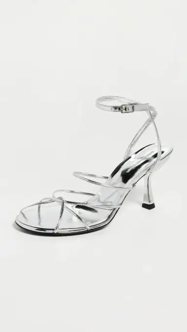 Christopher Esber Blaze Metallic Heels Mirror 37 | Thumbnail 2 Christopher Esber Blaze Metallic Heels Mirror 37 | Thumbnail 2