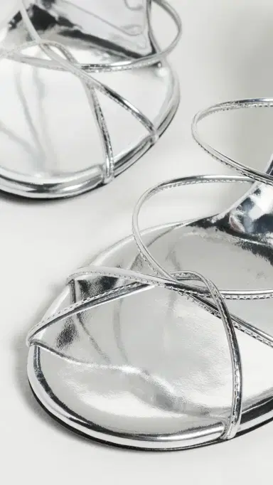 Christopher Esber Blaze Metallic Heels Mirror 37 | Thumbnail 6 Christopher Esber Blaze Metallic Heels Mirror 37 | Thumbnail 6