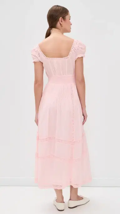 LoveShackFancy uvi Dress Pink | Thumbnail 3 LoveShackFancy uvi Dress Pink | Thumbnail 3