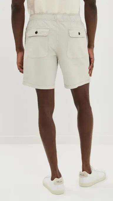 RAILS Cruz Drawstring Shorts 7 Natural | Thumbnail 3 RAILS Cruz Drawstring Shorts 7 Natural | Thumbnail 3