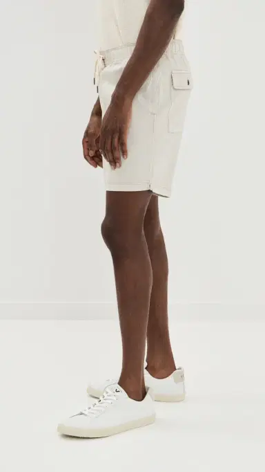 RAILS Cruz Drawstring Shorts 7 Natural | Thumbnail 4 RAILS Cruz Drawstring Shorts 7 Natural | Thumbnail 4
