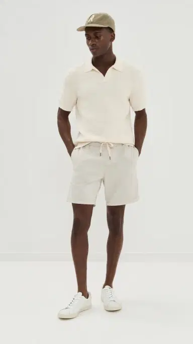 RAILS Cruz Drawstring Shorts 7 Natural | Thumbnail 5 RAILS Cruz Drawstring Shorts 7 Natural | Thumbnail 5