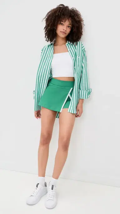 FP Movement Forehand Skort Green Glow Combo | Thumbnail 5 FP Movement Forehand Skort Green Glow Combo | Thumbnail 5