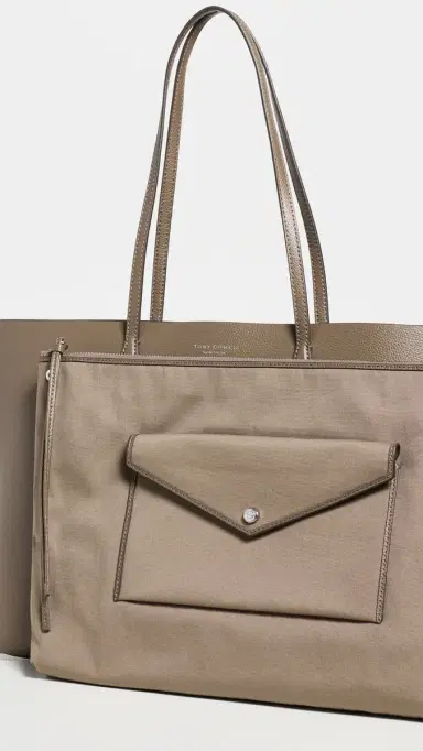 Tory Burch Perry Tote Wild Mushroom | Thumbnail 5 Tory Burch Perry Tote Wild Mushroom | Thumbnail 5